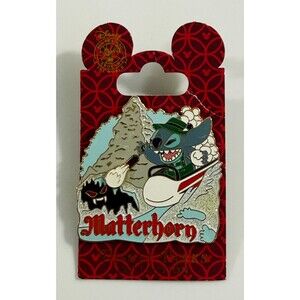 Disney Mickey's Pin Odyssey 2008 - Stitch Riding Matterhorn Bobsleds